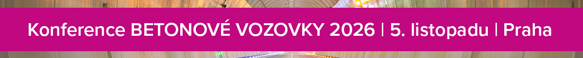 Konference BETONOVÉ VOZOVKY 2026, 5. listopadu 2026, Praha